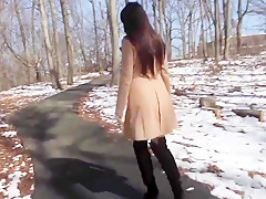 Hottest Japanese whore in Horny Masturbation, Brunette JAV clip