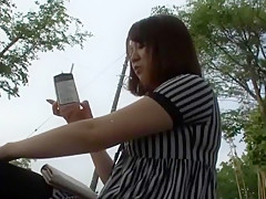 Exotic homemade MILFs, Outdoor porn clip
