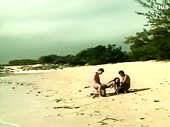 Anna Maria Tied up & Dual Penetrated on the Beach