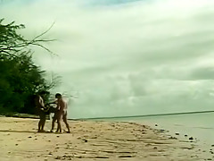 Anna Maria Tied up & Dual Penetrated on the Beach