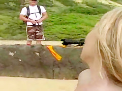 Horny Japanese whore in Exotic Outdoor JAV scene