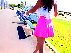 Hottest Japanese model in Exotic Outdoor JAV clip