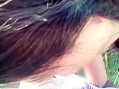 Amazing Japanese whore in Fabulous Deepthroat, Outdoor JAV movie