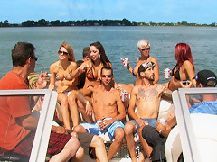 All In & Kathy Rose & Alyson Queen in Speedboat Orgy - PART 1 - PegasProductions