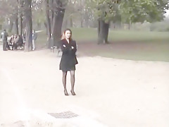 Hottest Japanese girl in Amazing Exhibitionism, Public JAV movie