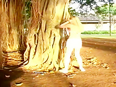 Exotic Japanese chick in Horny Outdoor JAV video