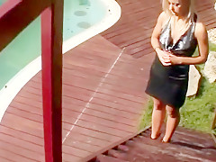 Horny Lesbian, Outdoor porn video