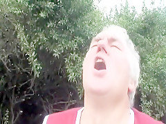 Crazy Small Tits, Outdoor xxx scene