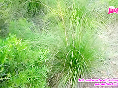 Anal in Forrest with german young teen and ass to mouth