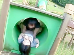 Fabulous Cumshot, Outdoor sex clip