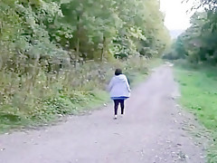 Crazy BBW, Outdoor porn movie