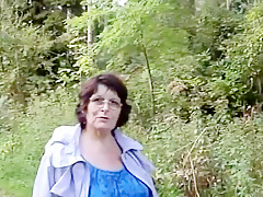 Crazy BBW, Outdoor porn movie