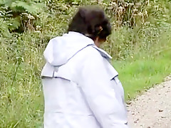 Crazy BBW, Outdoor porn movie