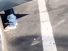 Horny Foot Fetish, Outdoor xxx clip