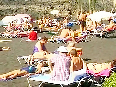 Incredible Beach, Brunette porn movie