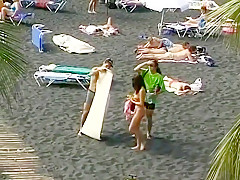 Incredible Beach, Brunette porn movie