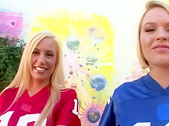 Best Outdoor, Blonde porn video