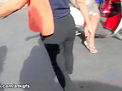 Moka Mora in Moka Explores The Wild On An Elephant - ATKGirlfriends