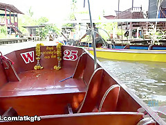 Moka Mora in Moka Explores The Wild On An Elephant - ATKGirlfriends