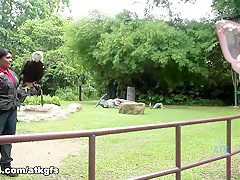 Elena Koshka in You Take Elena To The Wild Animal Park After She Gets Wild - ATKGirlfriends