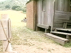 Horny Outdoor, Brunette adult movie