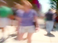 Crazy Blonde, Cumshot porn clip