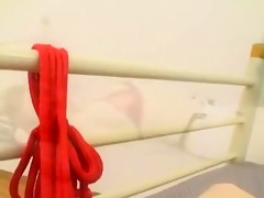 Horny Japanese whore Reon Otowa in Crazy Lingerie, Dildos/Toys JAV clip
