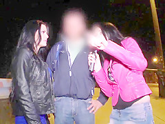 Meli Deluxe & Xania Wet in German Cougars Public Berlin - MagmaFilm