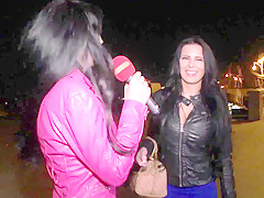 Meli Deluxe & Xania Wet in German Cougars Public Berlin - MagmaFilm