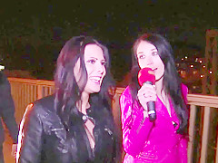 Meli Deluxe & Xania Wet in German Cougars Public Berlin - MagmaFilm