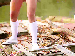 Vinna Reed in Erotic outdoor sex with the gorgeous Vinna Reed - GentleDesire