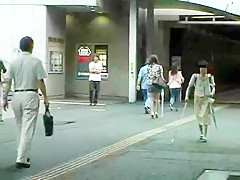 Incredible Japanese whore in Crazy Small Tits, Outdoor JAV clip