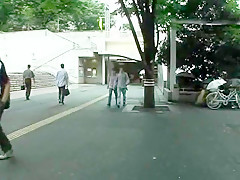 Incredible Japanese whore in Crazy Small Tits, Outdoor JAV clip