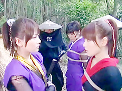 Best Japanese chick Tsubomi, Riria Himesaki, Rui Saotome in Incredible Fishnet, Outdoor JAV video
