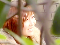 Amazing Japanese slut Yui Seto in Incredible Outdoor, Voyeur JAV clip