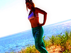 Best Outdoor, Blonde porn movie