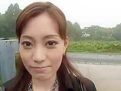 Crazy Japanese slut Ryoko Konishi in Incredible Outdoor, Blowjob JAV movie