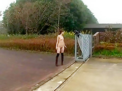 Crazy Japanese slut Ryoko Konishi in Incredible Outdoor, Blowjob JAV movie