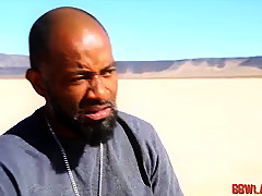 BBW Stranded in Desert Gets Picked Up and Fucked by Stranger