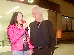 Meli Deluxe in Busty German Cougar blows stranger - MagmaFilm