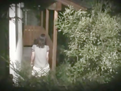 Amazing Japanese chick Chiharu Nakai in Fabulous Voyeur, Outdoor JAV video