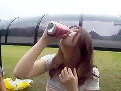 Hottest Japanese whore Kotone Amamiya, Aiko Hirose, Mari Kitano in Crazy Outdoor, Fingering JAV movie