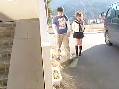 Best Japanese model Fuuka Minase in Crazy Stockings, Blowjob JAV scene