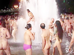 Naked bike ride after party