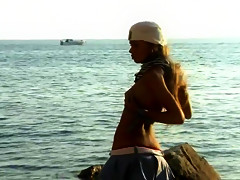 Taya karpenko russian girl at a beach