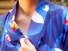 Amazing Japanese girl Yumi Kazama in Crazy Solo Girl JAV clip