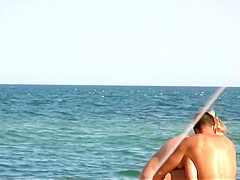 Hot Nudist Girls Tanning Naked In The Beach