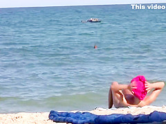 Hot Nudist Girls Tanning Naked In The Beach