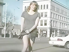 Public nudity flashing