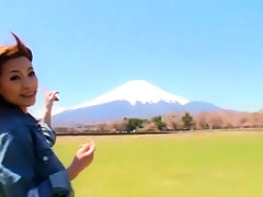 Incredible Japanese chick Kaho Kasumi in Exotic Amateur, Outdoor JAV clip